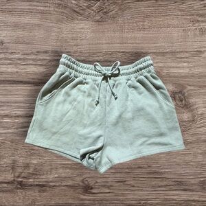Aeropostale Women's Athletic Shorts in‎ Light Green